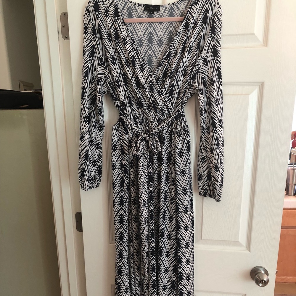 Long Wrap Dress